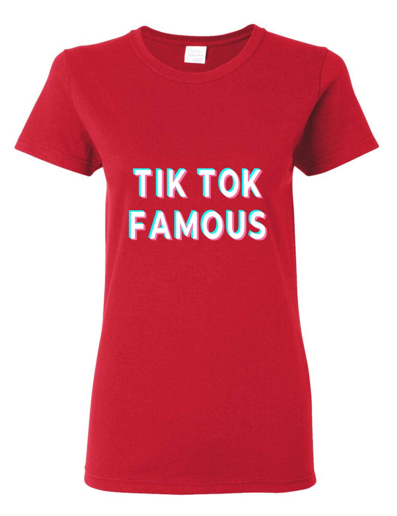 ALLNTRENDS Women's T Shirt TIK Tok Famous Cute Graphic Tee - View 4