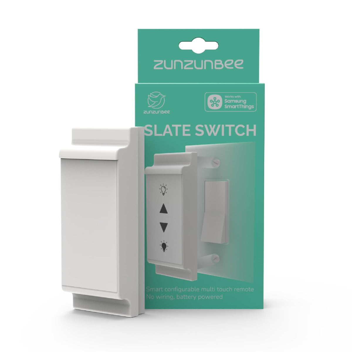 Slate Switch Zigbee 3 0 Smart Wall Button Remote Works with - zunzunbee Official Imagery - 2