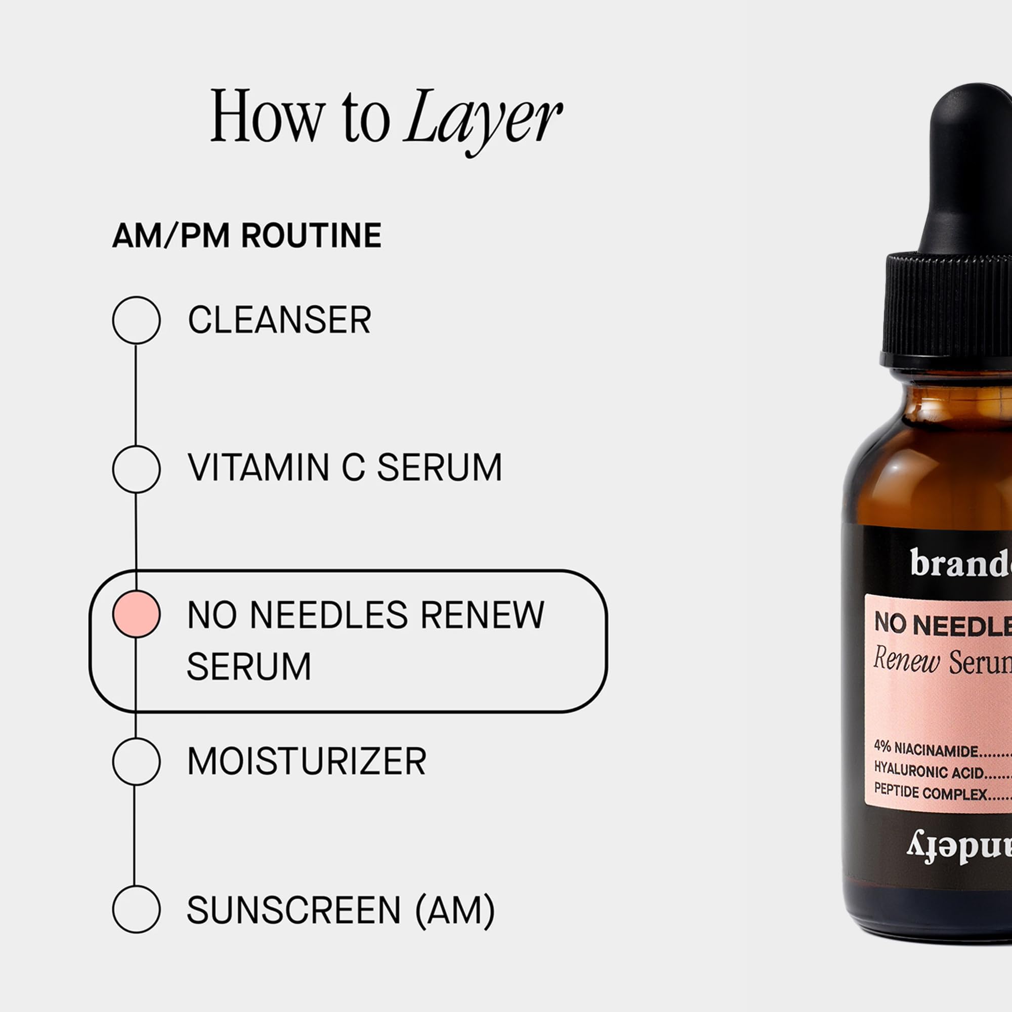 Brandefy No Needles Niacinamide Peptide Hyaluronic Acid Face - Brandefy Official Imagery - 7