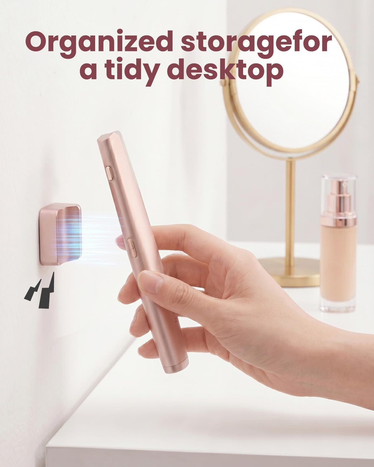 Sonic Dermaplane Razor for Women Face LED Rechargeable - PAPMINI Official Imagery - 5