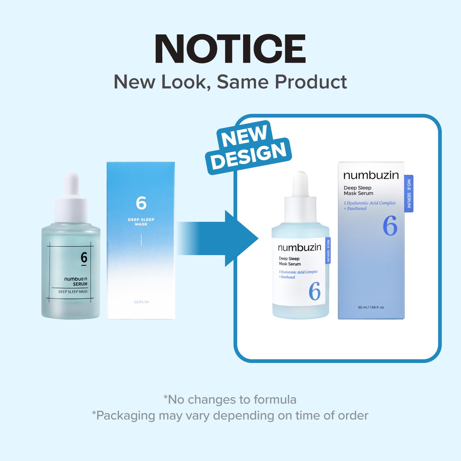 numbuzin No.6 Hyaluronic Acid Serum - numbuzin