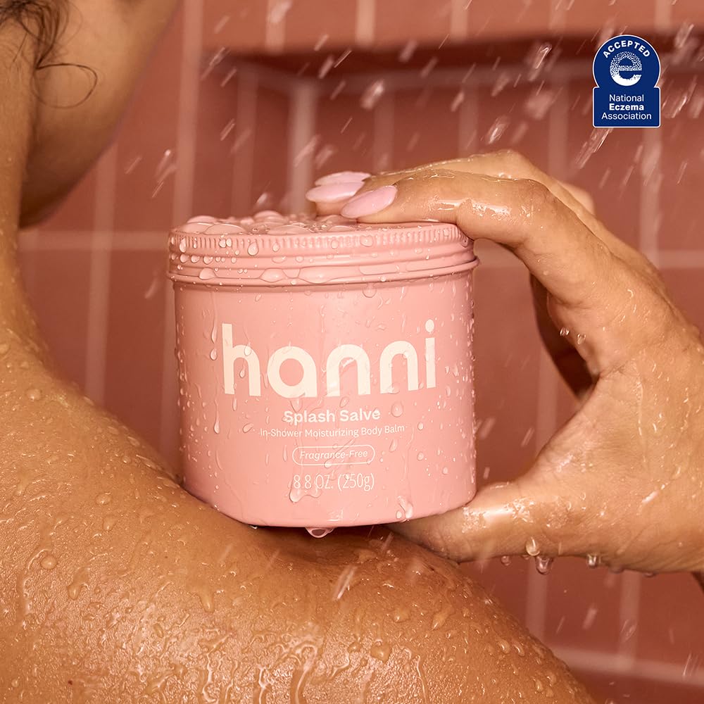 HANNI Splash Salve FRAGRANCE FREE In Shower Body Moisturizer - HANNI Official Imagery - 7
