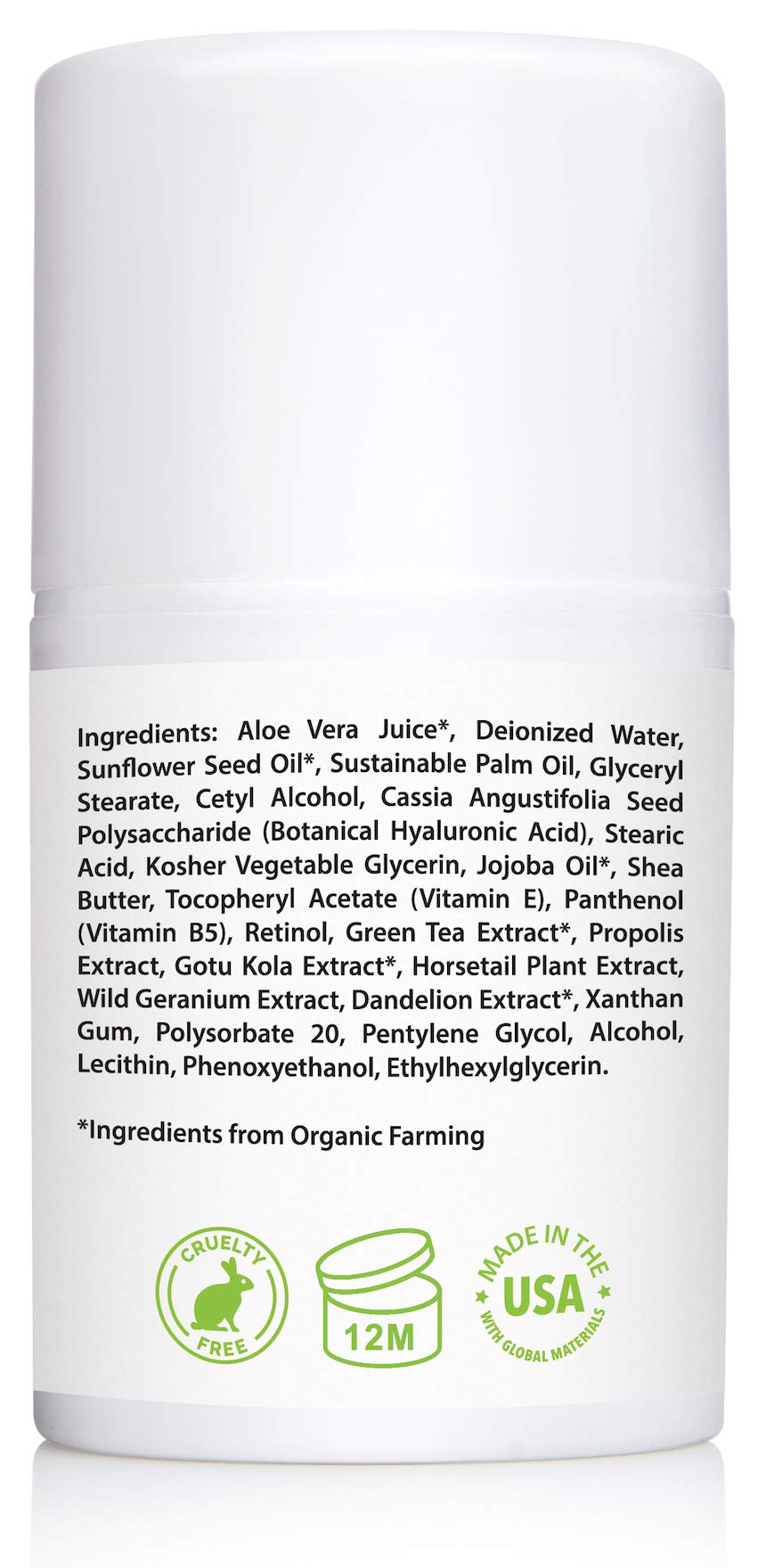 Retinol Cream for Face 2 5 with Hyaluronic Acid Vitamins E - Amara Beauty Official Imagery - 7