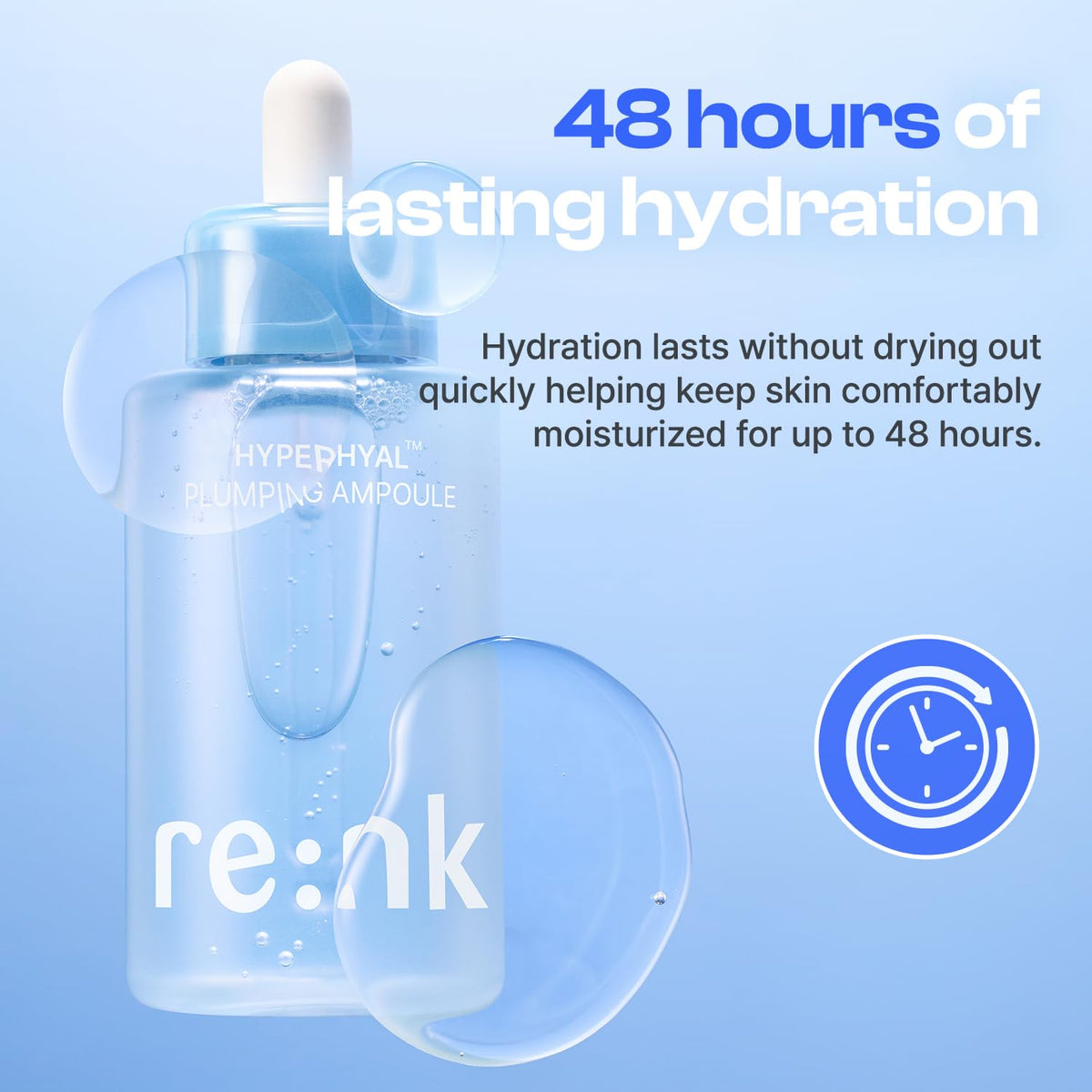 re nk Hyper Hyal Plumping Ampoule for Glass Skin - Re: NK Official Product Imagery - 6