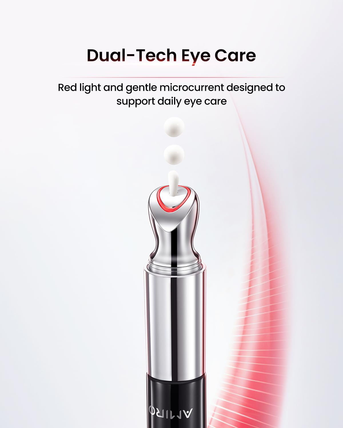 AMIRO PDRN Red Light Therapy Eye Cream with Built In - AMIRO Official Imagery - 3