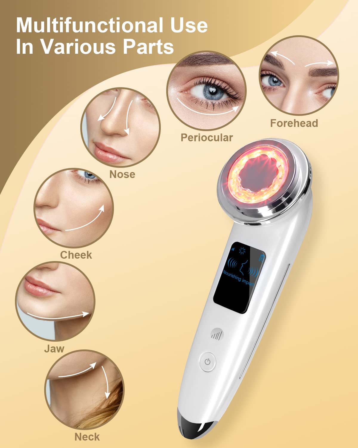 Anti Aging Skin Tightening Firming Skin Care Tools Kit - VOFEL Official Imagery - 5