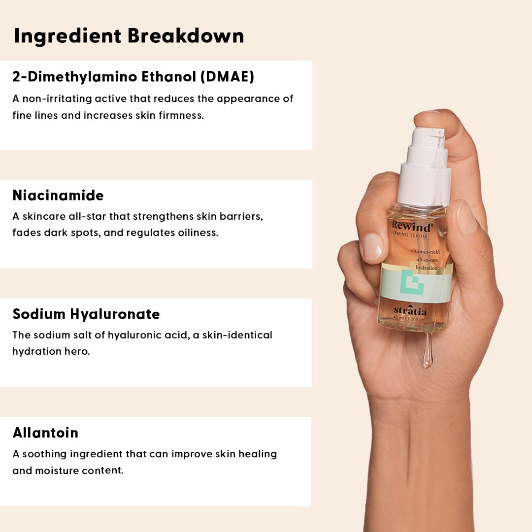 Stratia Rewind Firming Hydrating Serum with Hyaluronic Acid - Stratia Official Imagery - 5
