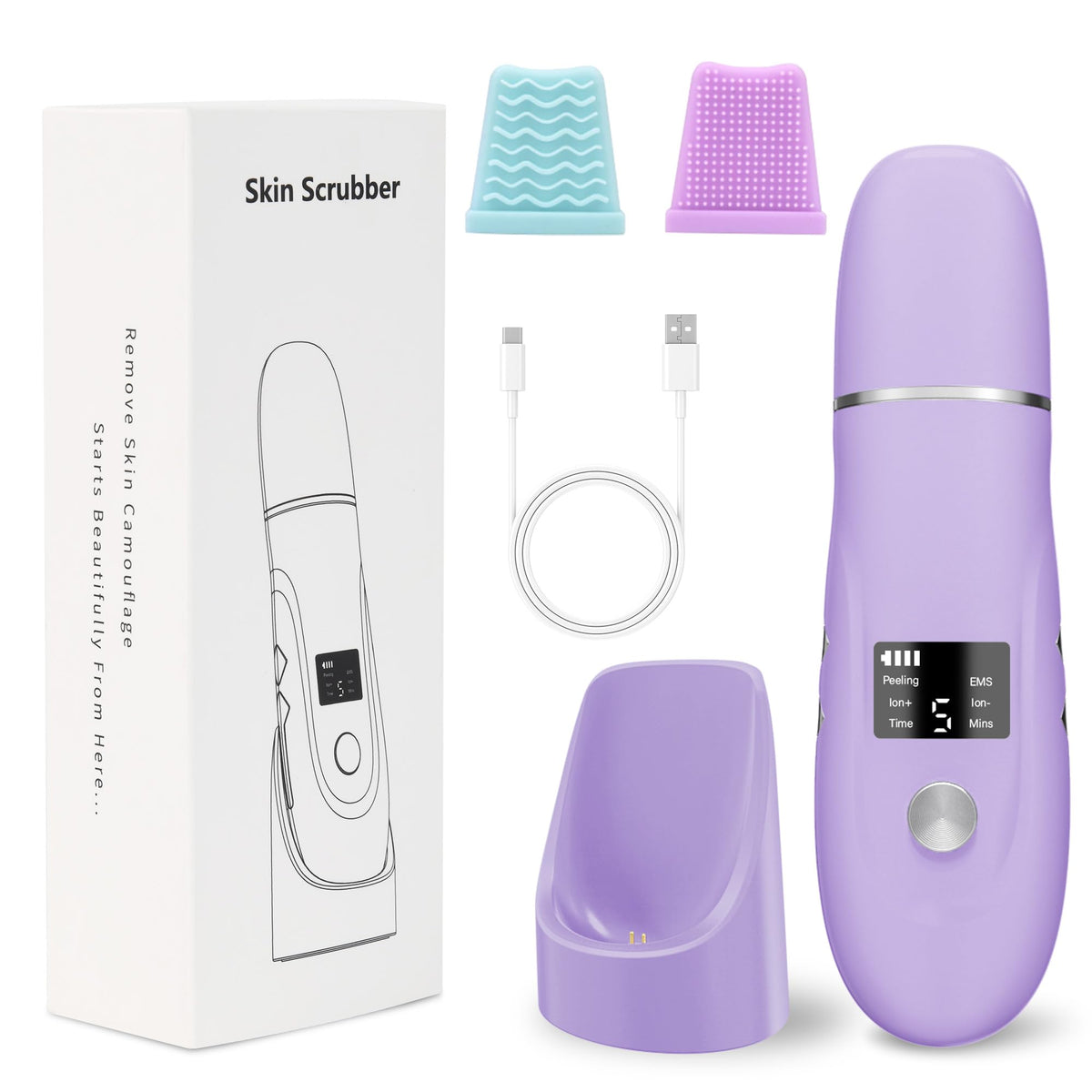 Face Scrubber Skin Spatula - QYCSL Official Imagery - 3