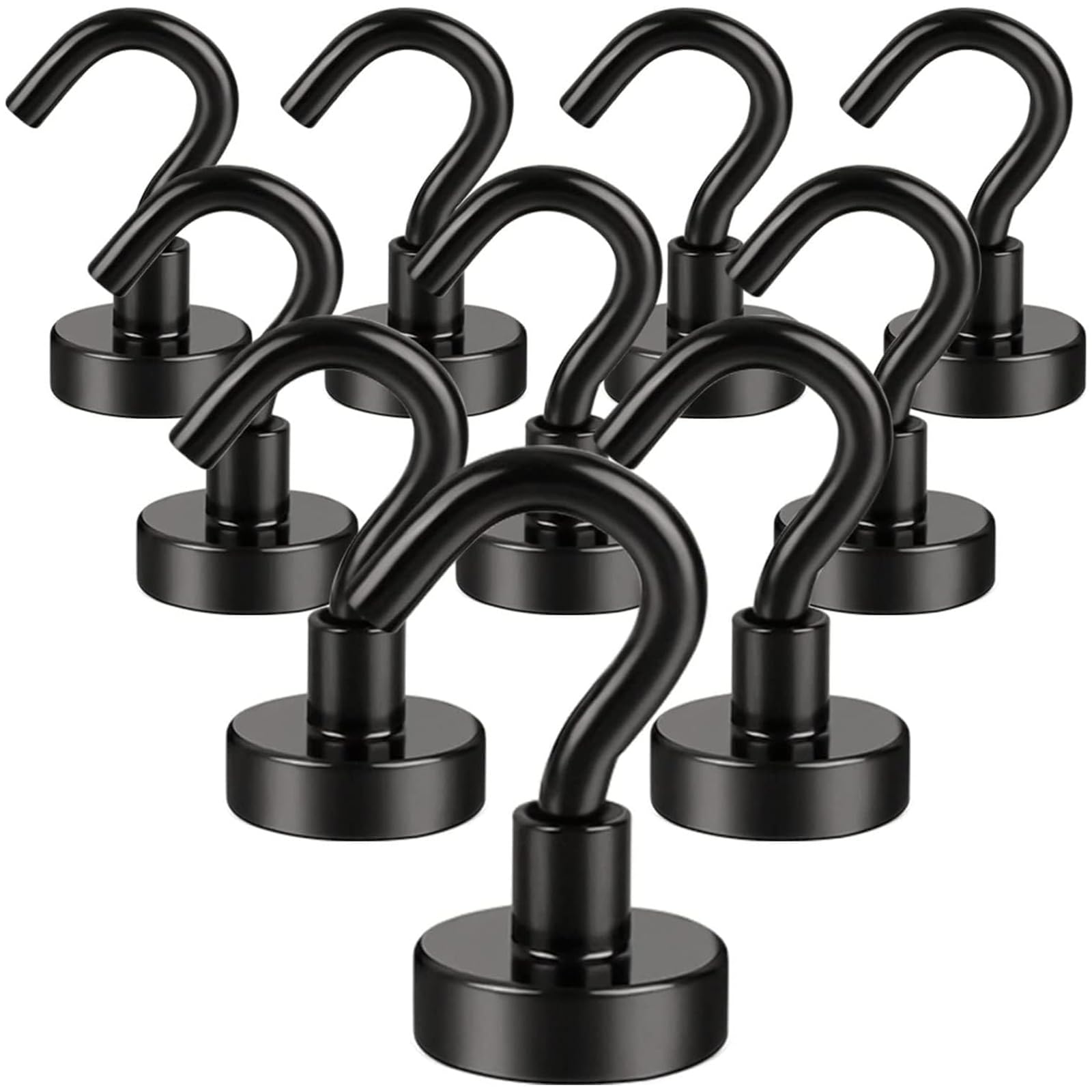 DIYMAG Magnetic Hooks 20pcs 30lbs+ Cruise Essentials 2026 Magnet by DIYMAG - Angle View 10