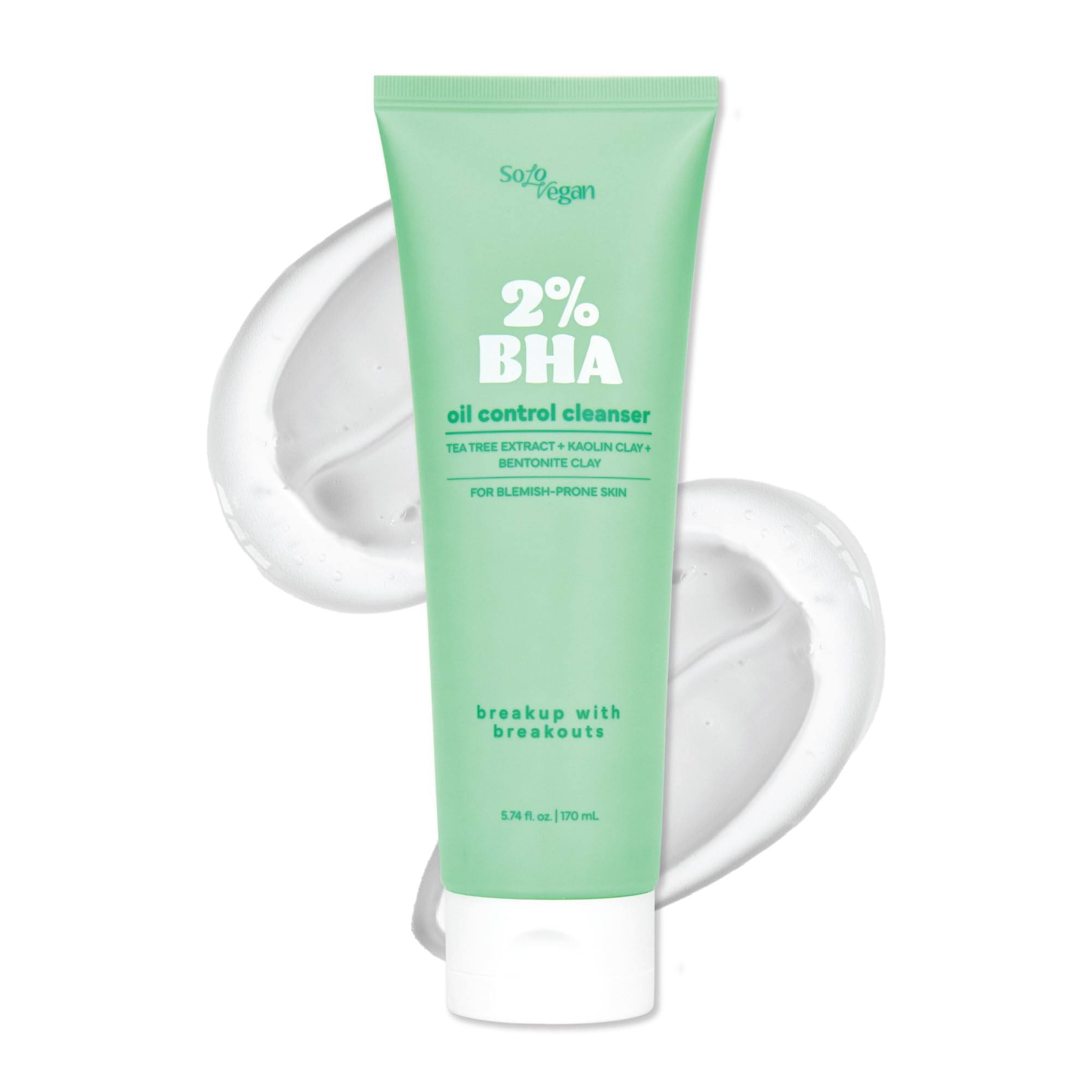 SoloVegan BHA Gel Cleanser - SoloVegan