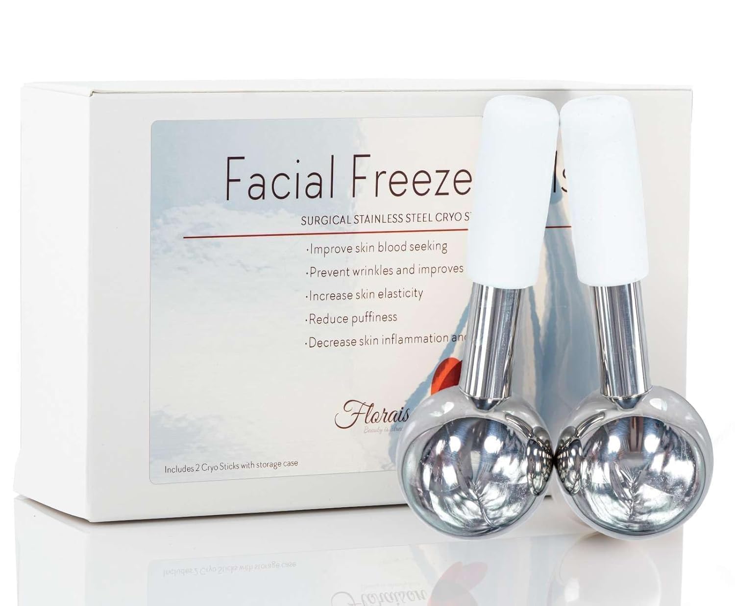 Floraison Unbreakable Stainless Steel Magic Cooling Beauty - Product Imagery