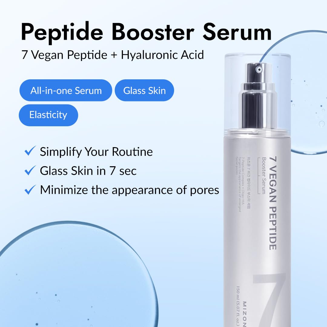 MIZON 7 Vegan Peptide Booster Serum 5 07 fl oz - MIZON Official Imagery - 5