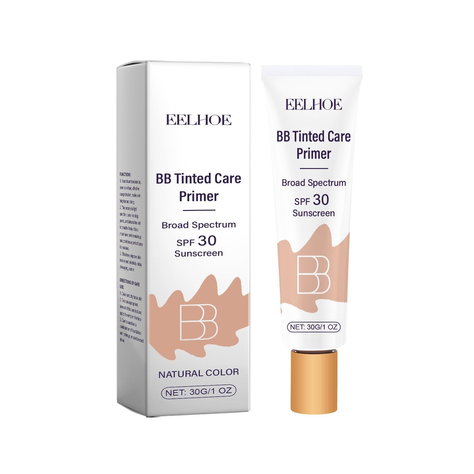 BB Tinted Moisturizer SPF 30, Full Coverage Light-Medium Skin - Product Imagery