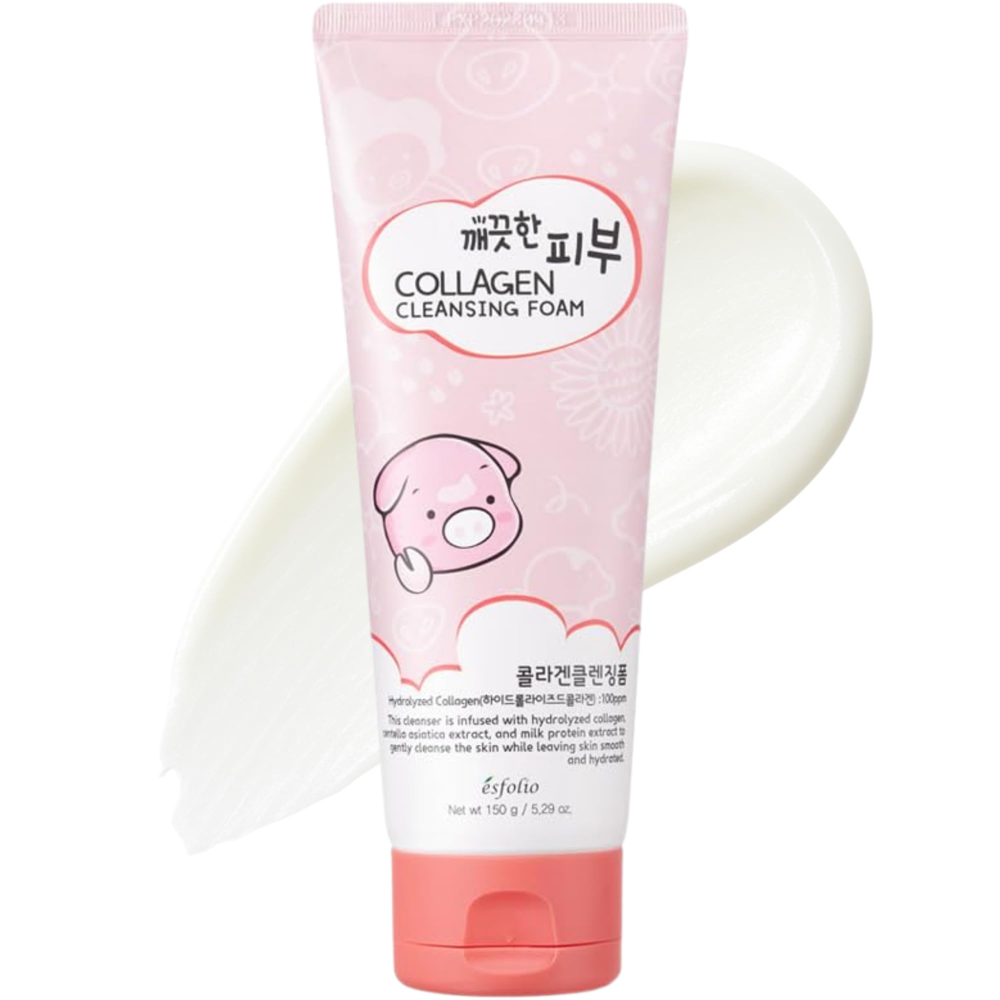 esfolio Collagen Cleansing Foam – Hydrating Face Wash for Deep - esfolio