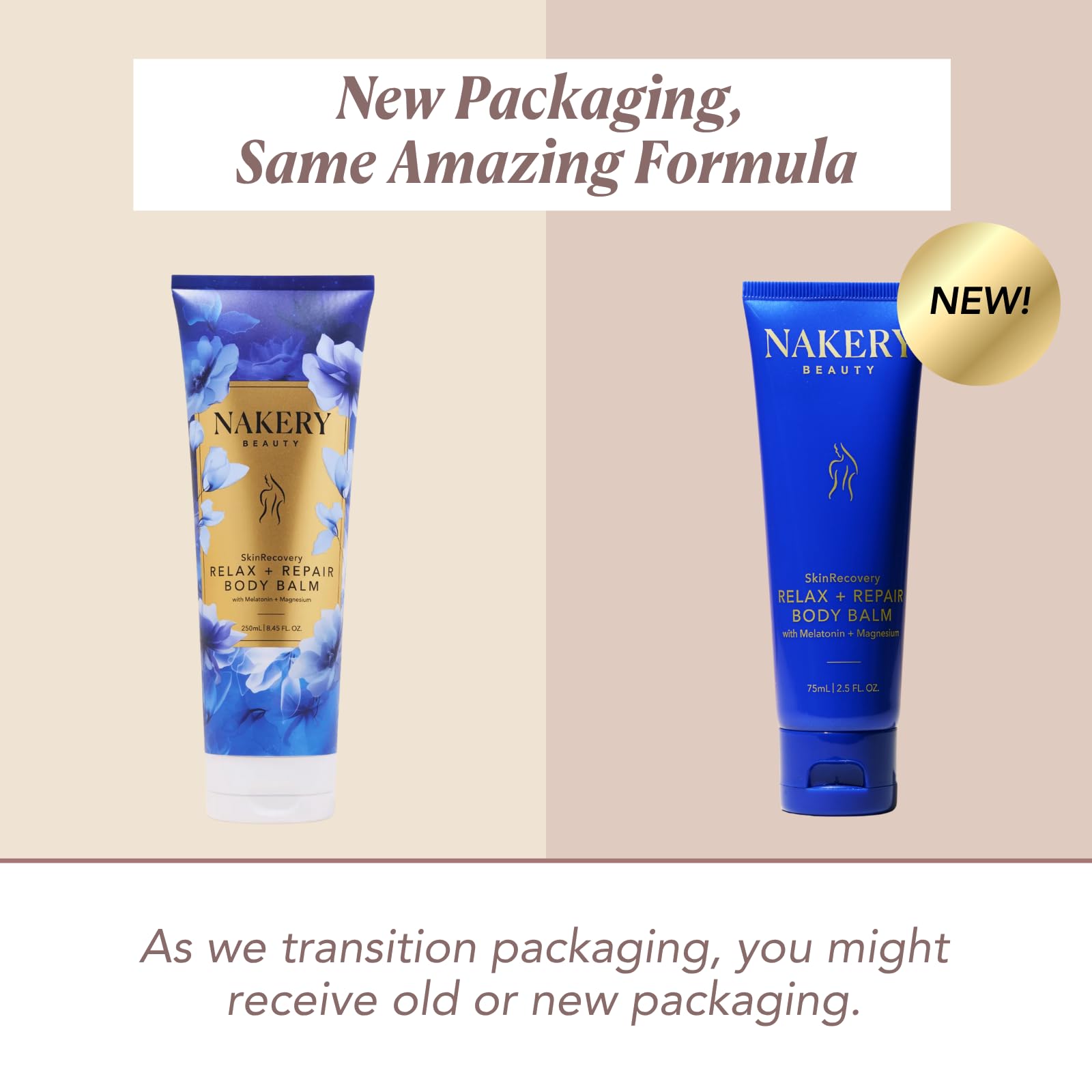 Nakery Beauty Relax + Repair Body Balm 250mL
