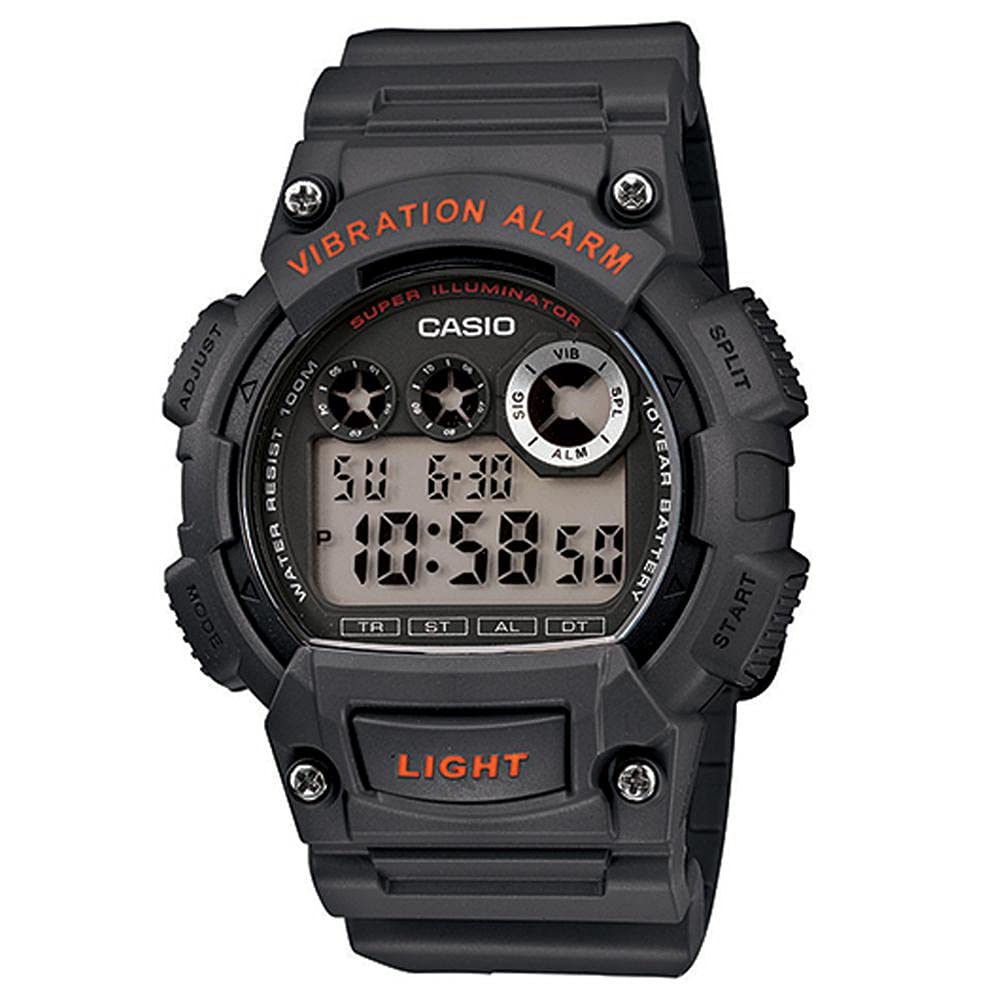Casio W735H Series | Men’s Digital Watch | 1/100 SEC Stopwatch | Count - View 9