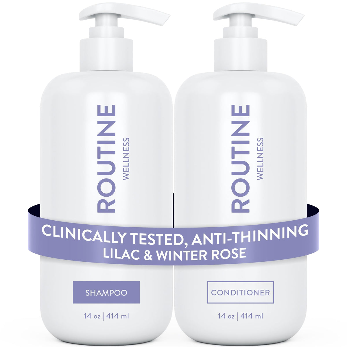 Routine Wellness Anti Thinning Shampoo Conditioner - Routine Wellness Official Imagery - 2