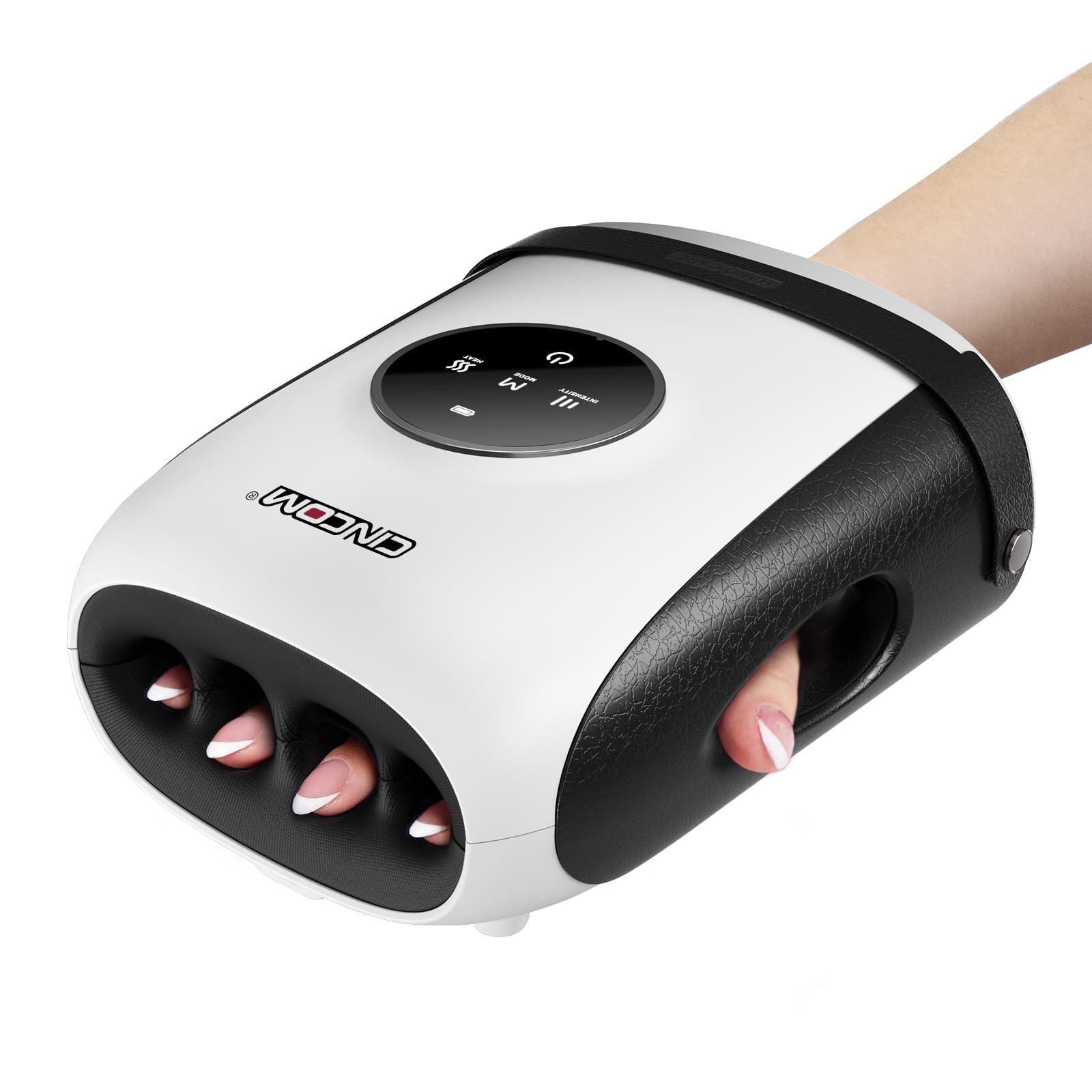 CINCOM Hand Massager with Heat and Compression, Finger and Palm Massag - View 9