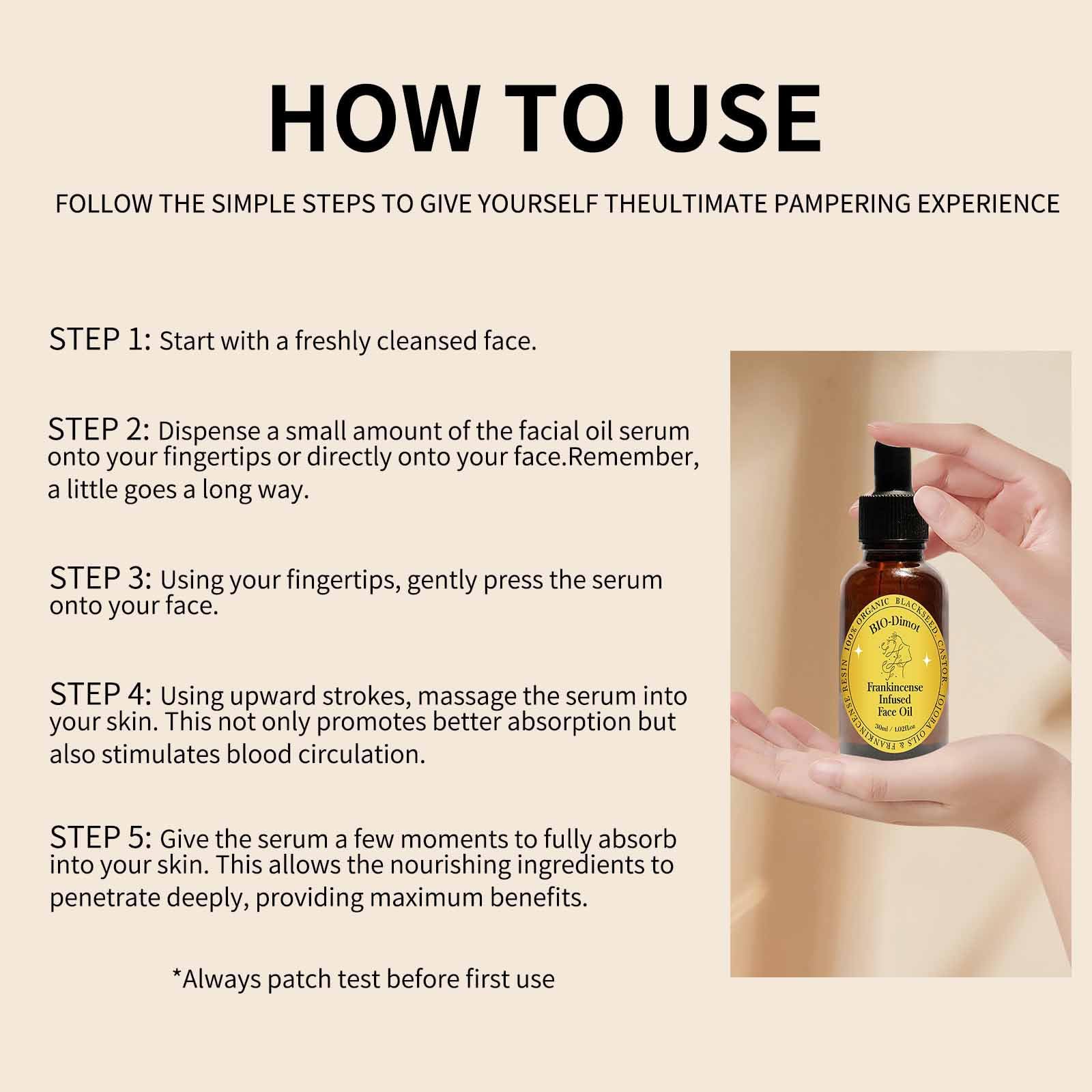 GHTPJ Frankincense Resin Oil, With Organic Jojoba and Castor Oil Cold Pressed - GHTPJ Official Product View 7