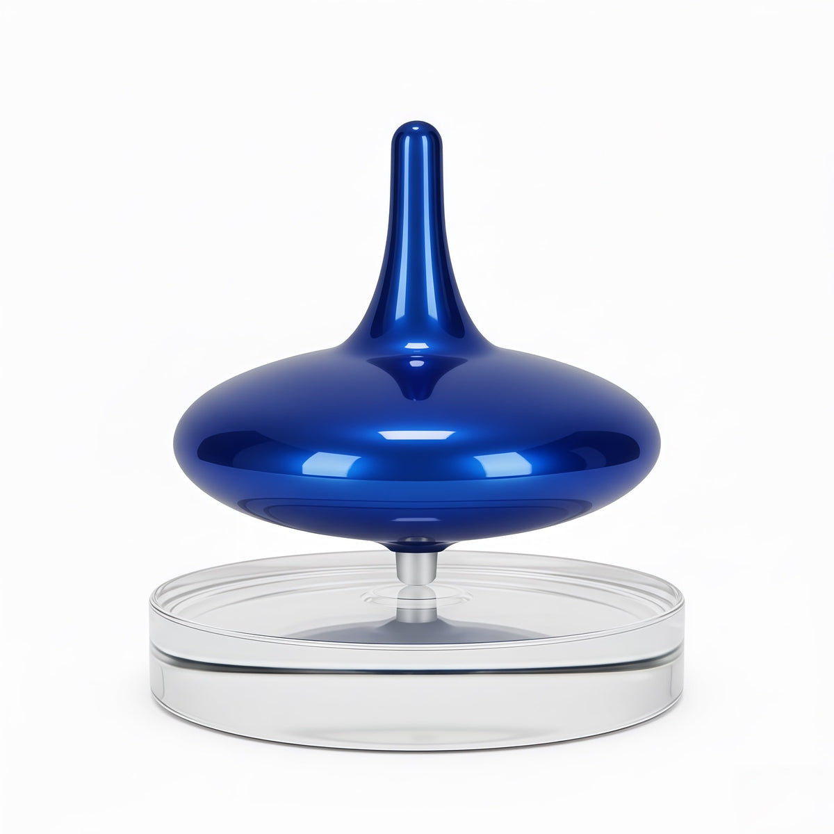 Electric Spinning Top with Glass Base 6 Hour Endless Spin - Hautech Official Imagery - 1