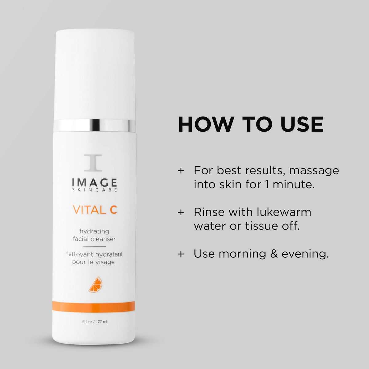 IMAGE Skincare VITAL C Hydrating Facial Cleanser 6 Fl Oz - Premium Selection Official Imagery - 5