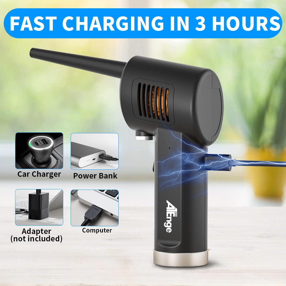 Electric Air Duster Cordless Air Duster Rechargeable - ATEngeus Official Imagery - 7