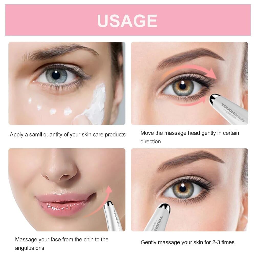 TOUCHBeauty Electric Eye Massager - TOUCHBeauty Official Imagery - 5