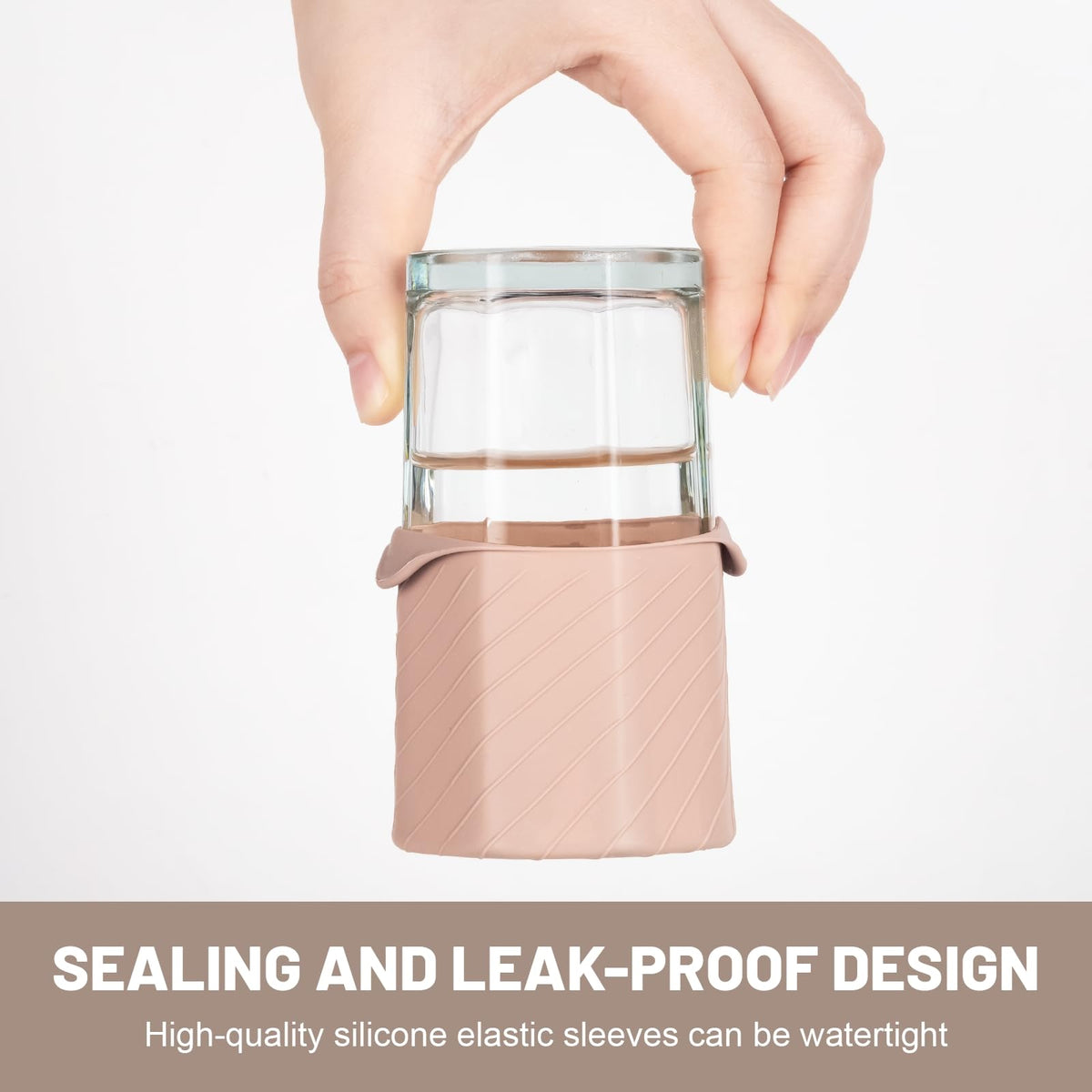 Bottle Covers for Travel Leak Proofing Travel Size Container - Mrsdry Official Product Imagery - 4