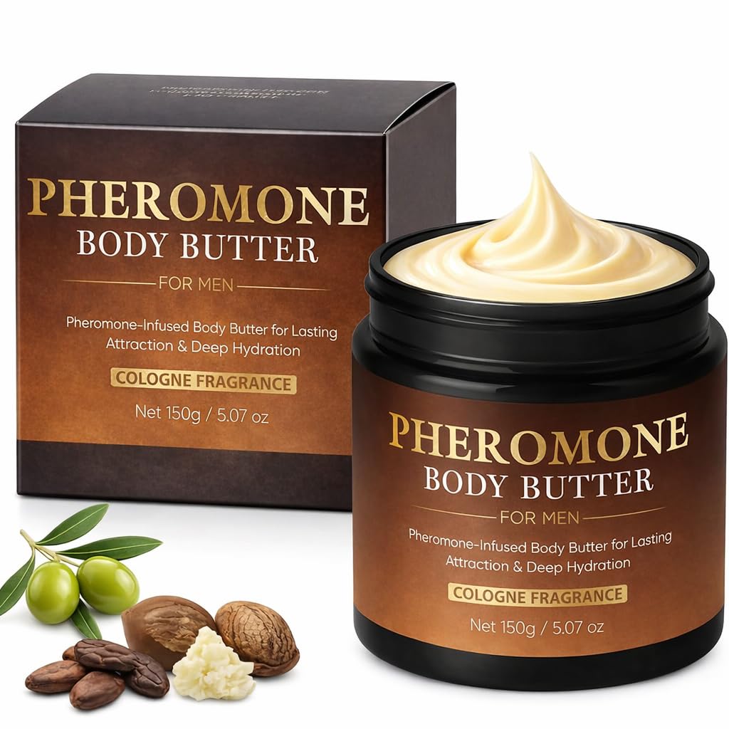 Pheromone Body Butter for Men Cologned Fragrance Skin Body - SDUQULK Official Imagery - 2