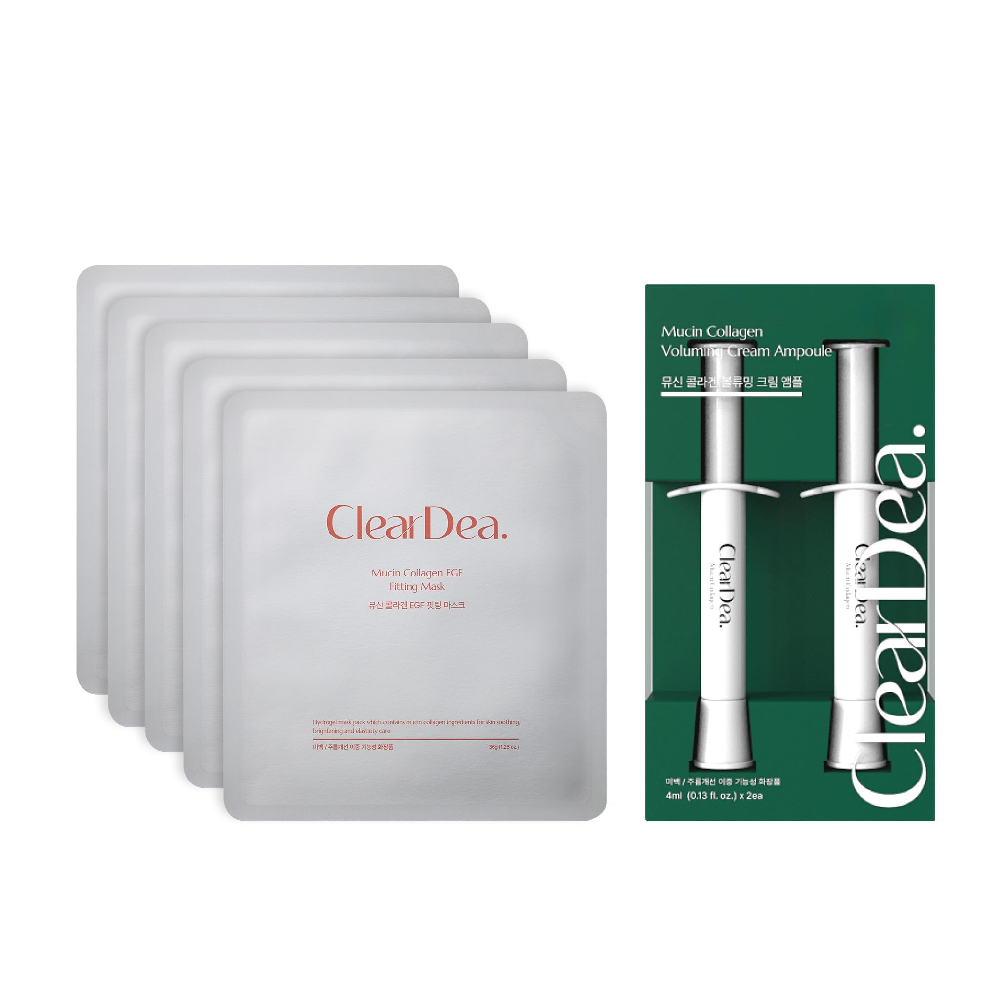 Mucin Collagen Duo – Hydration &amp; Elasticity Care Set, - ClearDea