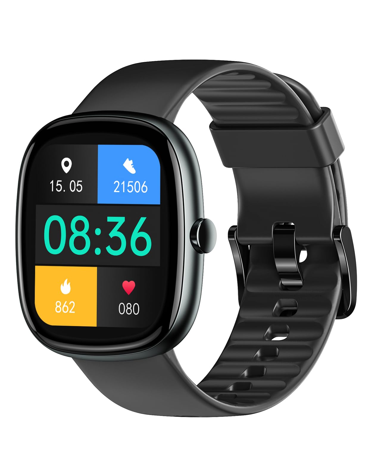 Cloudpoem Fitness Tracker, No Bluetooth No APP/Phone Needed, 1.8" Fitn - View 1