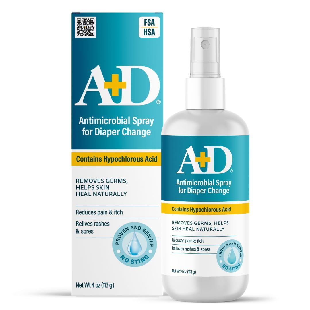 A+D Antimicrobial Hydrogel Spray with Hypochlorous Acid Spray for Skin - View 1