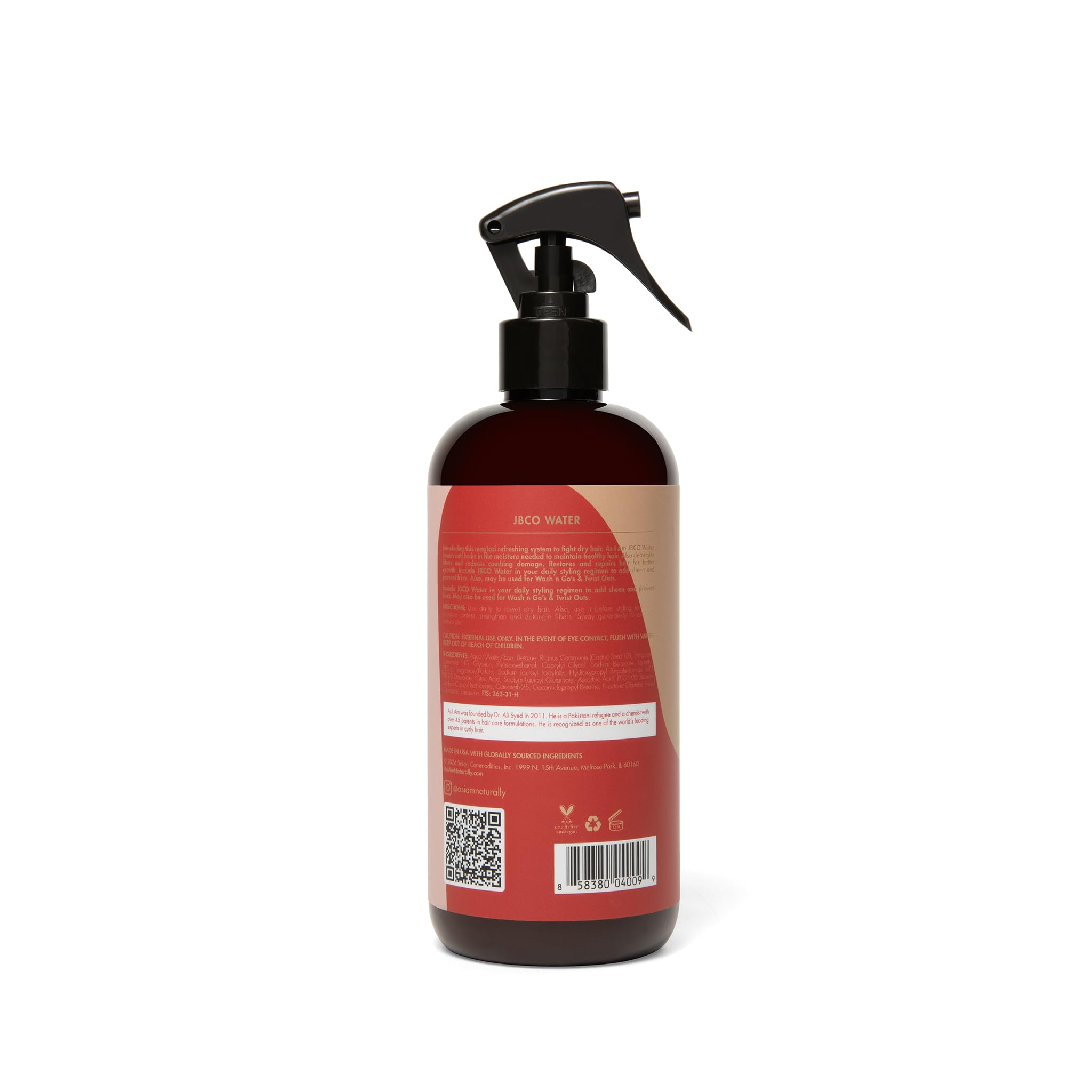 As I Am JBCO Water - Nano Curl Strengthener Moisturizes and - As I Am Official Product View 3