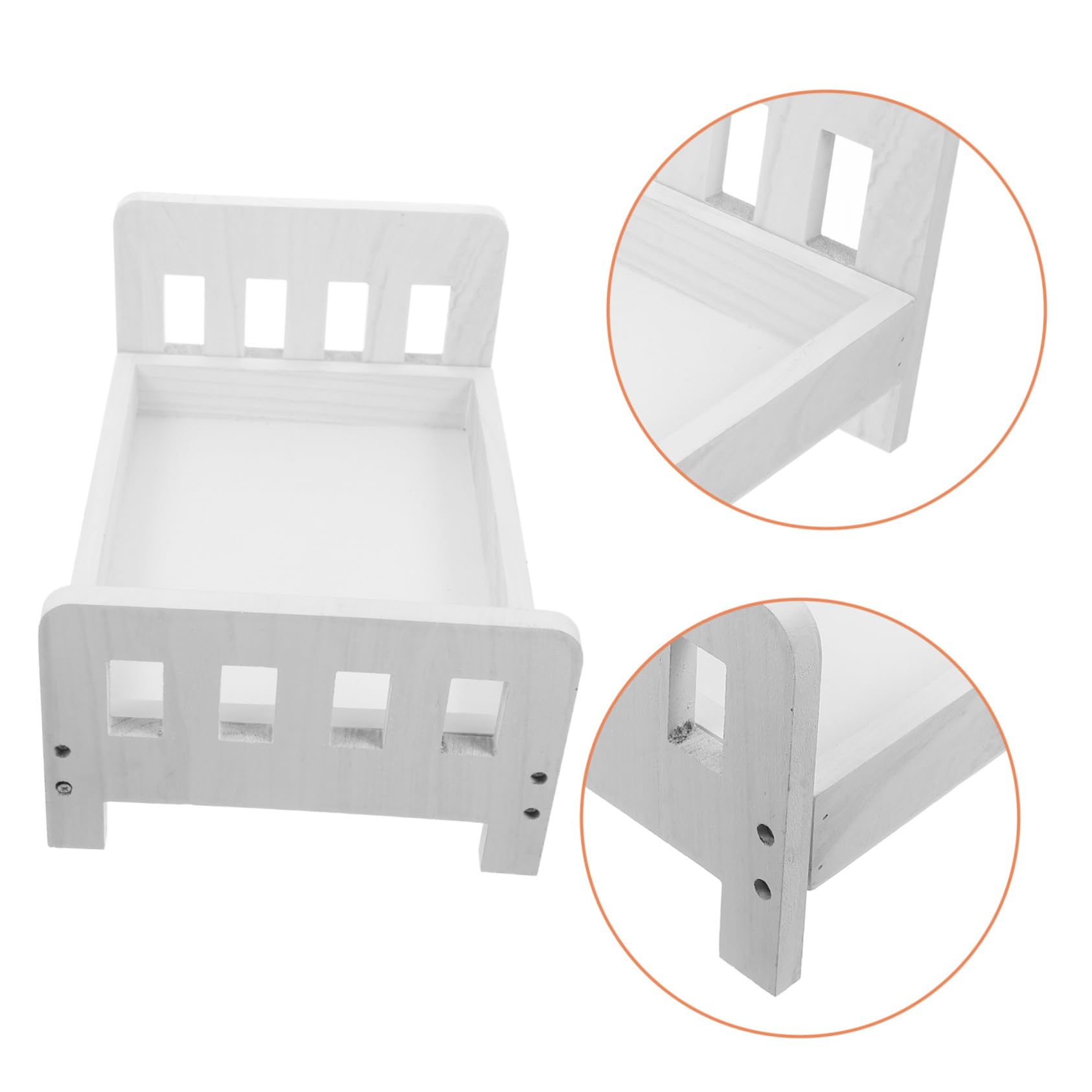 GLEAVI Retro Photography Props Bed for Newborn Photoshoots Versatile Photography Accessories for Boys and Girls Flexible Design for Home and Studio Use