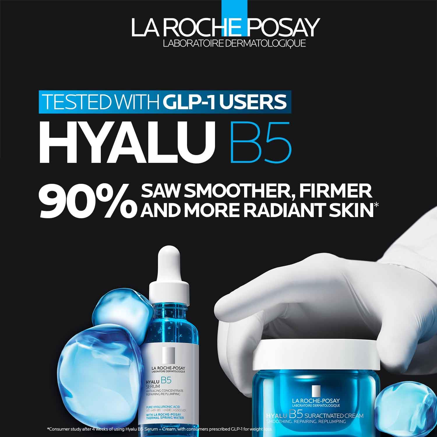 La Roche-Posay Hyalu B5 Hyaluronic Acid Serum 1oz