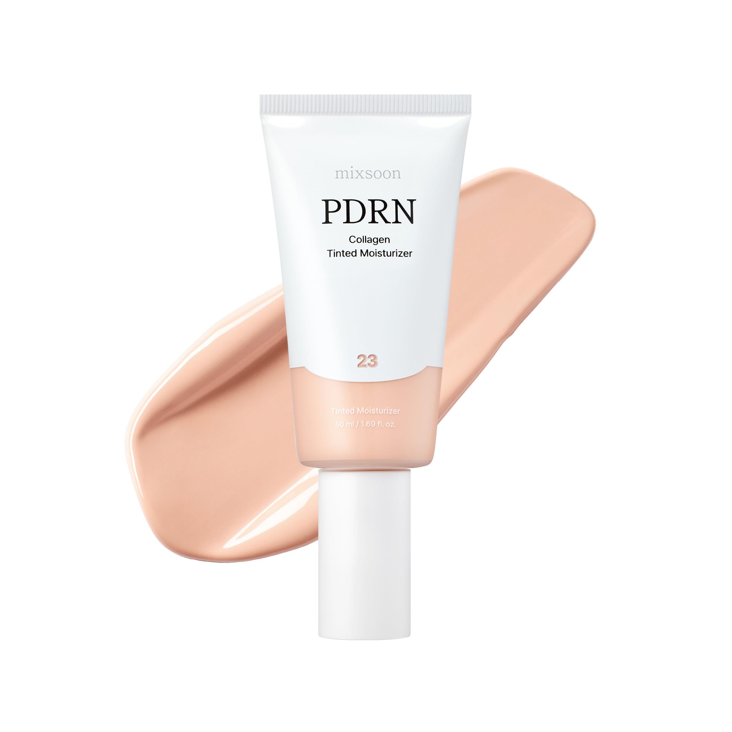 mixsoon PDRN Collagen Tinted Moisturizer - Skincare-Infused Base - Product Imagery