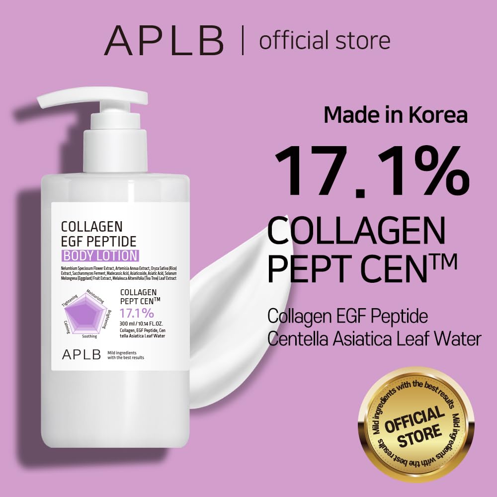 APLB Collagen EGF Peptide Body Lotion - APLB Official Product Imagery - 3