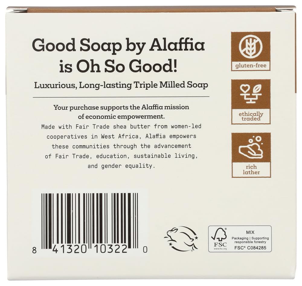 ALAFFIA Coconut Good Soap Value Pack 4 Count 20 OZ - Alaffia Official Product Imagery - 3