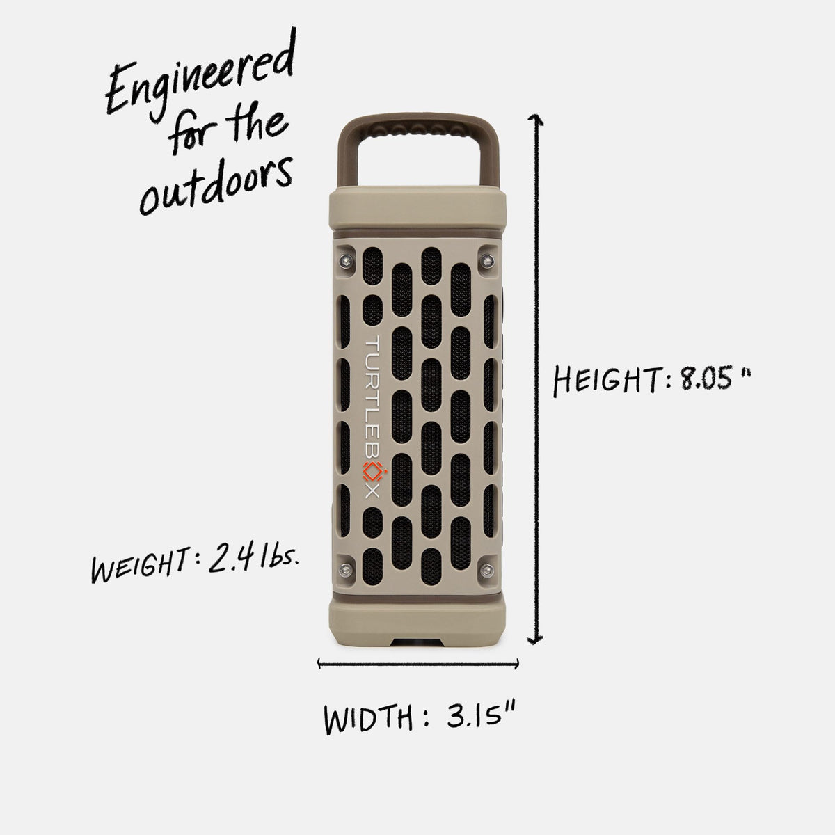 Turtlebox Ranger Ultra Portable Bluetooth Speaker Waterproof - Turtlebox Official Imagery - 3