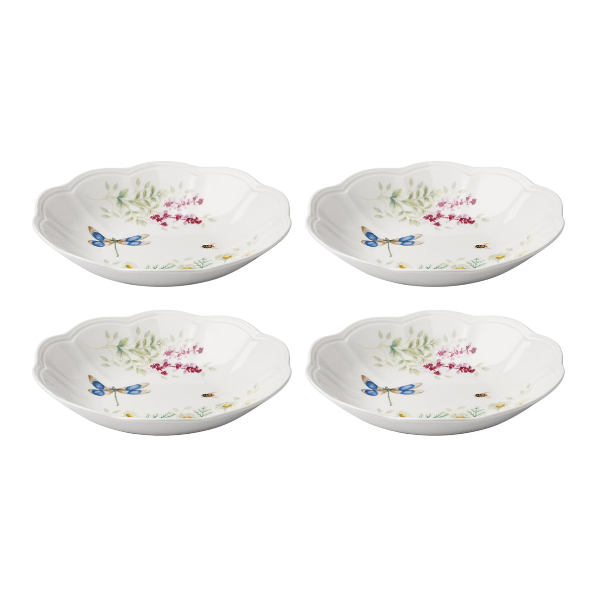 Lenox Butterfly Meadow Herbs Porcelain Mug Set for 4 12oz - Lenox Official Imagery - 8