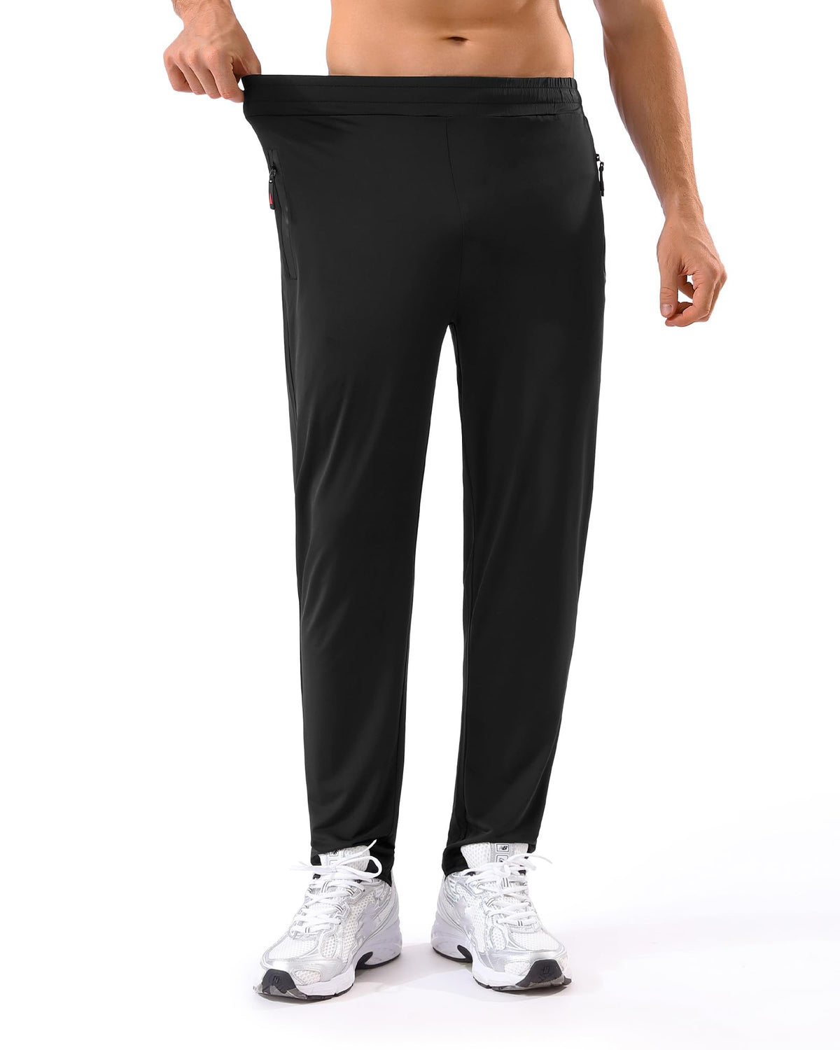 5 Pack Men s Sweatpants with Zipper Pockets Stretch - MSGD Official Imagery - 3