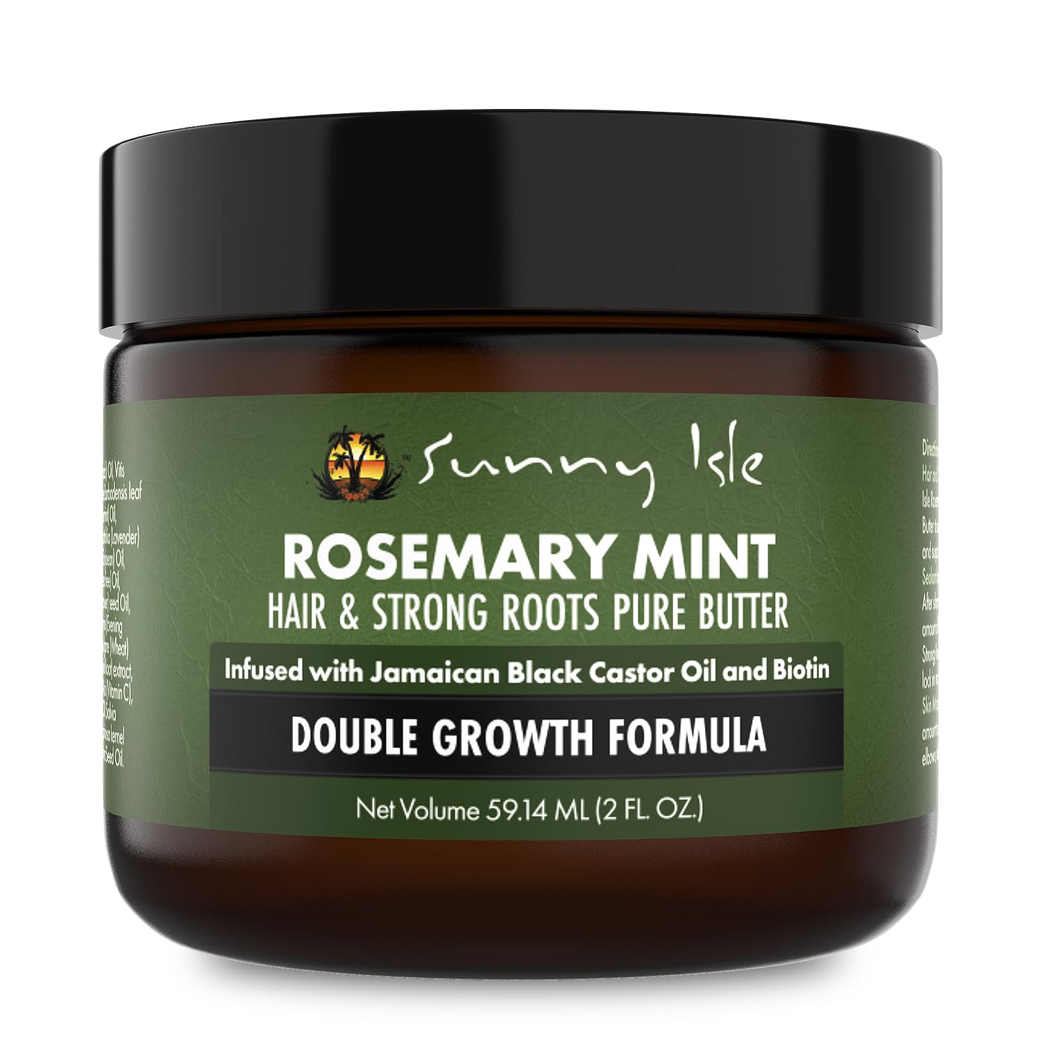 Sunny Isle Rosemary Mint Hair & Strong Roots Pure Butter - Sunny Isle Official Product View 2