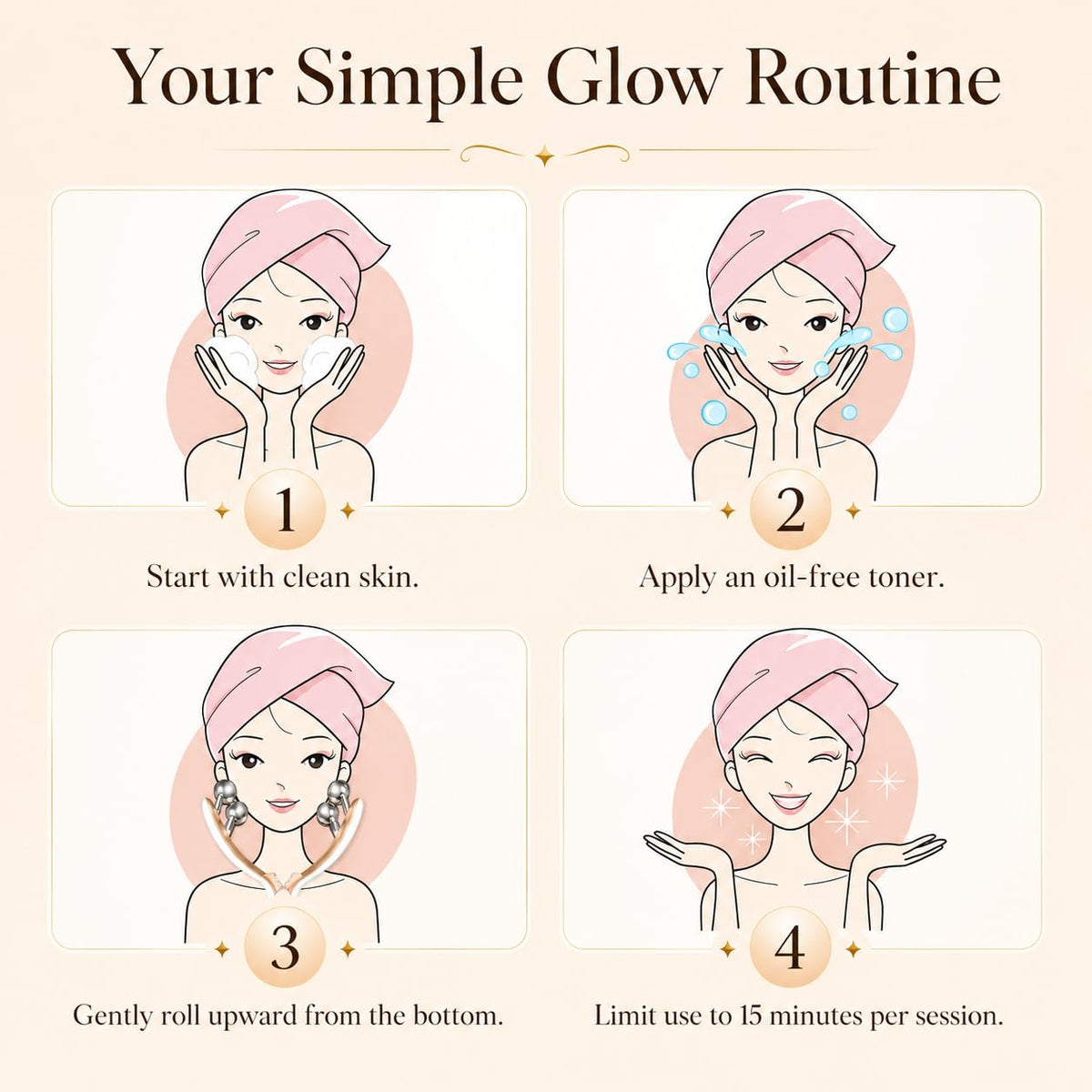 Face Massager Tool Microcurrent Device Facial Sculpting - GJMJNNW Official Imagery - 6