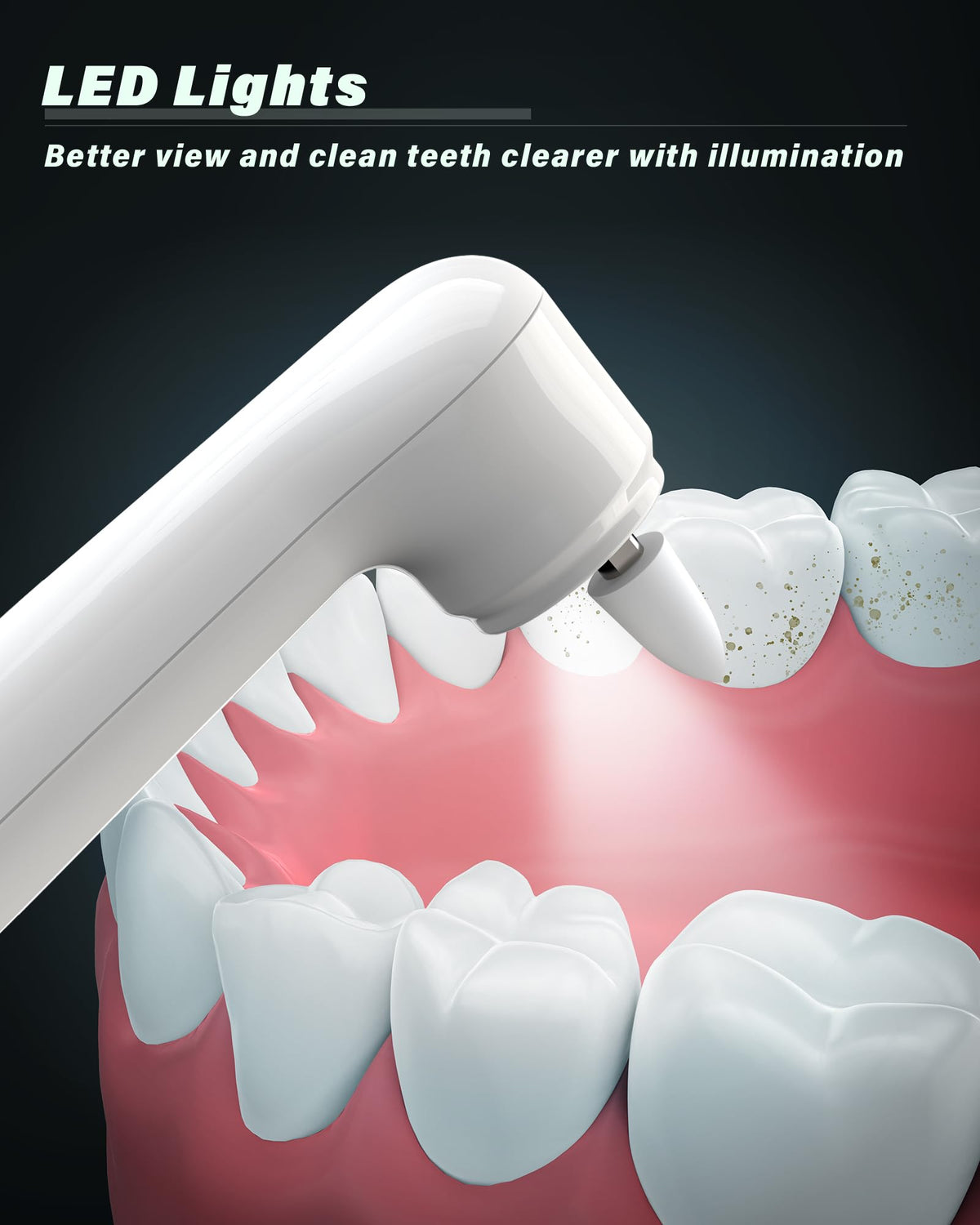 Tooth Polisher Rechargeable Tooth Whitening Kit Dental Tools - Smile-Aid Official Imagery - 8