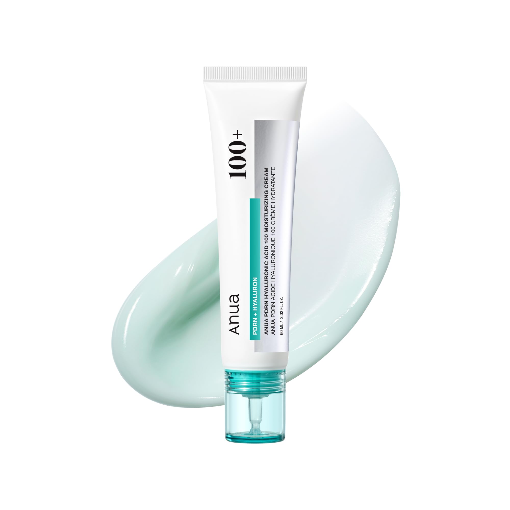Anua PDRN Hyaluronic Acid 100 Moisturizing Cream, 2.02 fl oz - ANUA Official Product View 2