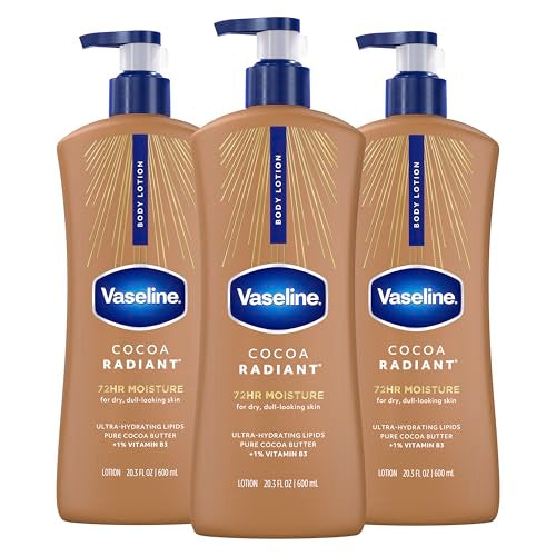 Vaseline Cocoa Radiant Body Lotion for Dry Skin Cocoa Butter - Vaseline Official Imagery - 1
