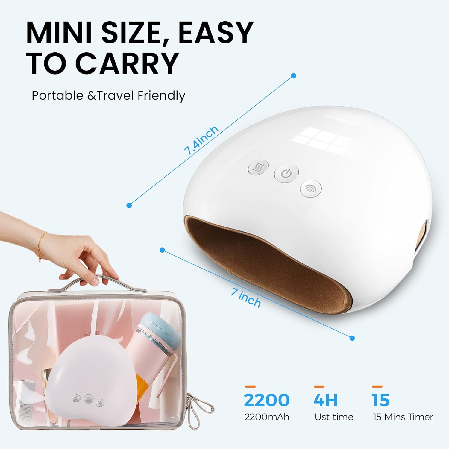 NOWWISH hand massager with heat and compression therapy for arthritis relief, featuring adjustable straps and ergonomic design.