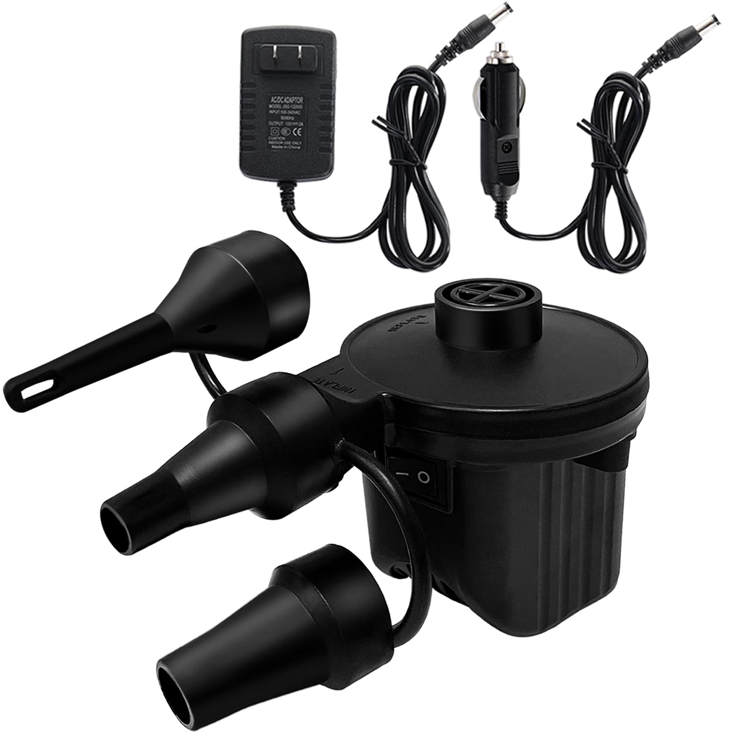 Newpol Inflatable Bed Pump, Electric Air Pump - View 1