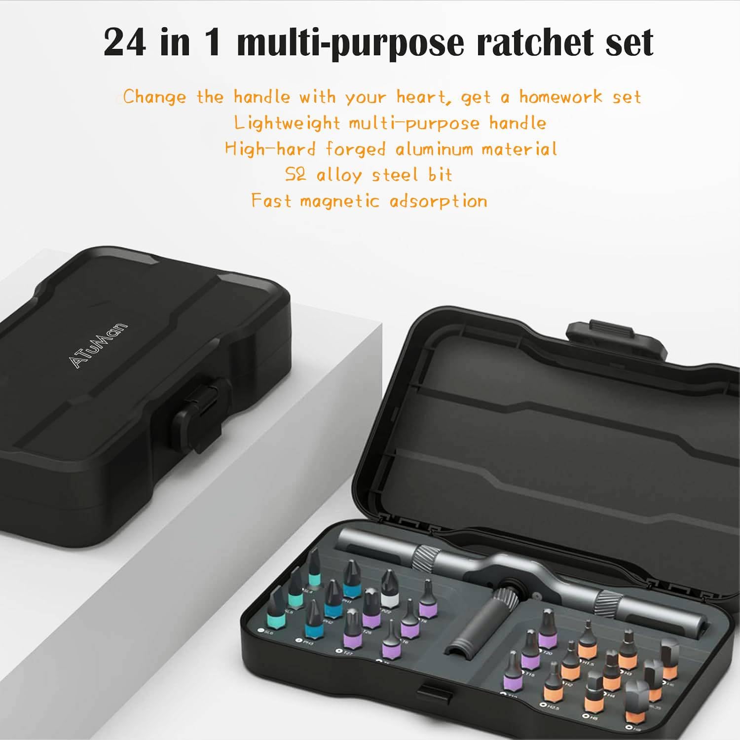 Asnish 24 in1 Magnetic Screwdriver Set Mini Precision Screwdriver Set - Asnish Official Product View 7