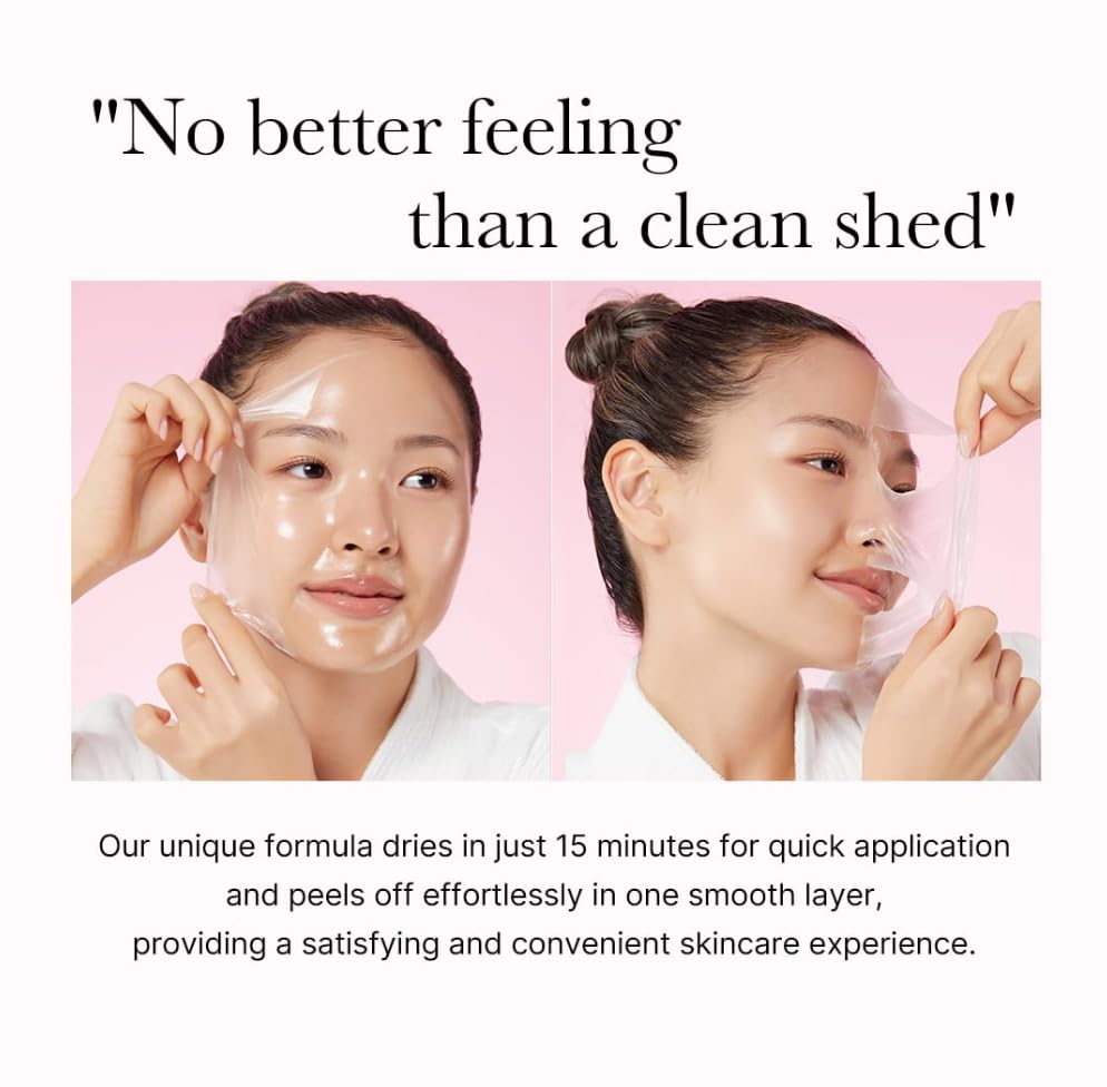 medicube Wrapping Mask Collagen - Overnight Peel Off Facial Mask - Product Imagery